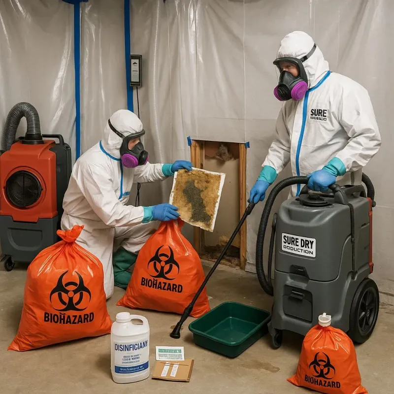 Contaminated Water Handling Protocols process in Clinton, MD