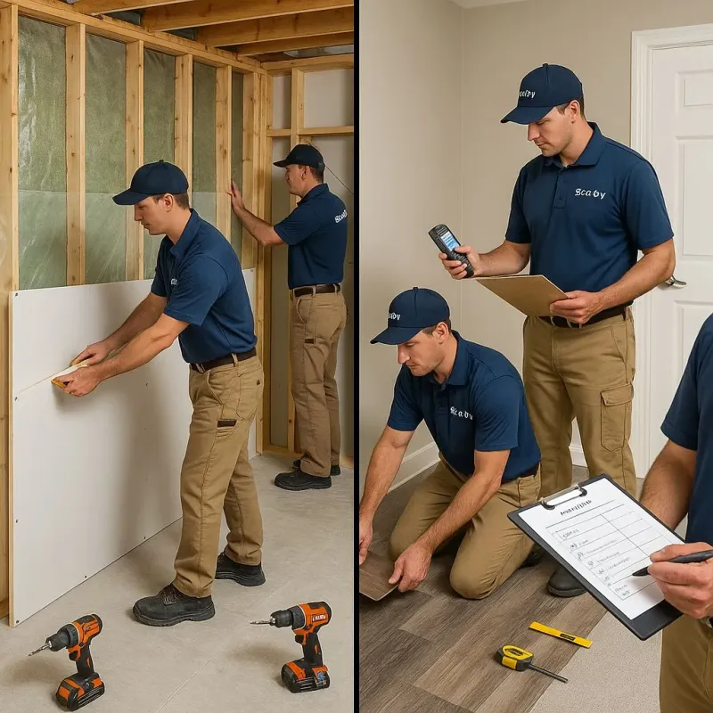 Repairs and Reconstruction process in Clinton, MD