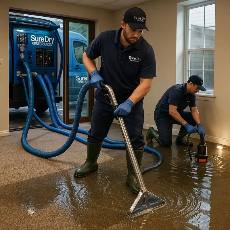 Water Extraction and Removal process in Clinton, MD